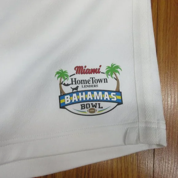 NEW! 2022 MIAMI BAHAMA BOWL ADIDAS POLYESTER ATHLETIC SHORTS Sz 2X-LARGE, XXL - Picture 2 of 6